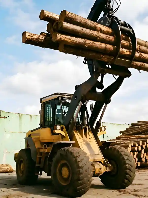 Assurance dédiée pour engins forestiers.