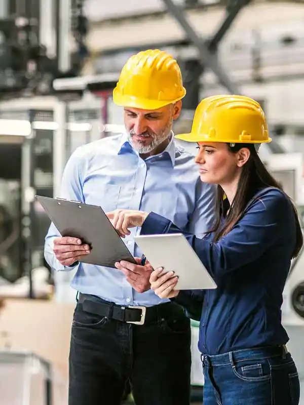Audit d'un site industriel par un assureur pro spécialisé.